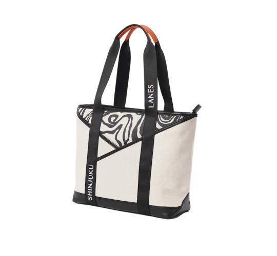 Designer Canvas Tote Bag - Natural