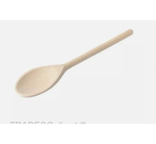 Packs of 6 Beechwood Kitchen wooden Spoons 