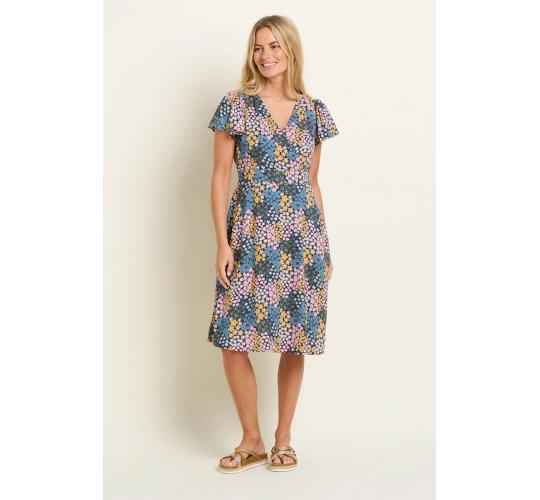 One Off Joblot of 6 Brakeburn Women's Wildflower Meadow Wrap Dress