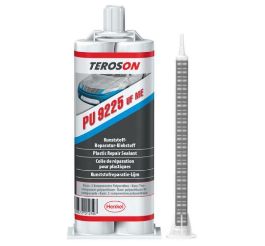 One Off Job Lot of 12 Teroson PU 9225 Plastic Repair Adhesive, 50ml (EXPIRED)