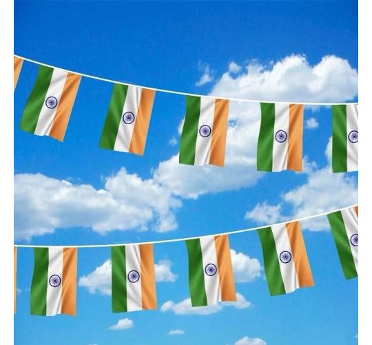INDIA Buntings Flags PVC