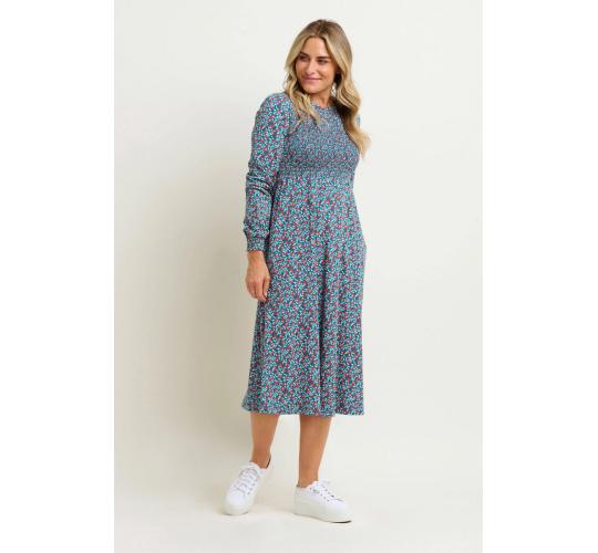 One Off Job Lot of 7 Brakeburn Women's Pressed Flowers Midi Dress