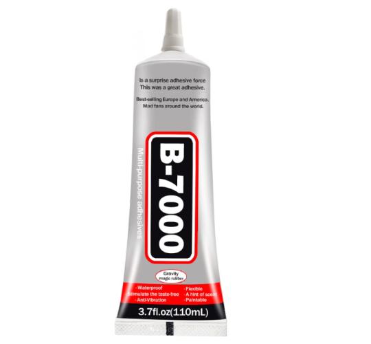 B-7000 Clear glue 110 ml  size