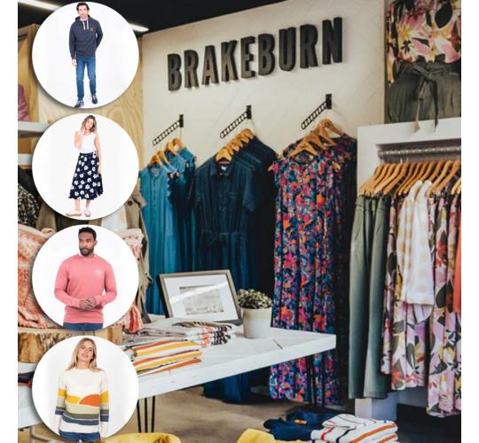 Pallets of 1,000 Mixed Brakeburn Clothing & Accessories!