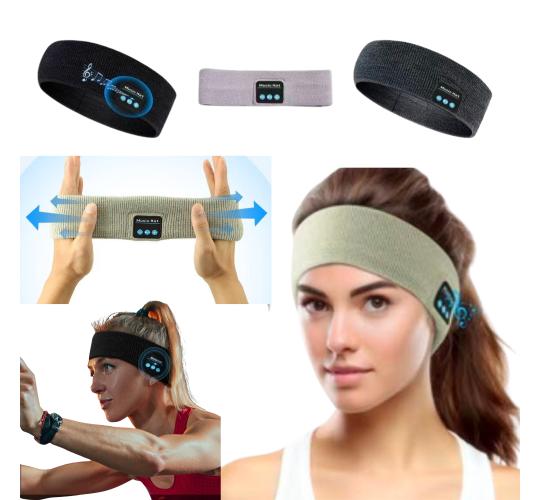 20pcs-Adjustable Sport Bluetooth Headband Waterproof Headphones Wireless Sleep, Relaxation, Travel & Insomnia Relief-Mixed|GCBT021-20pcs-Random|UK SEL