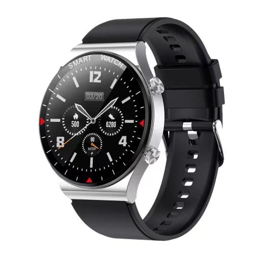 10pcs-All-in-One Smartwatch with Silicon Strap, Bluetooth Calls – Fitness, Heart Rate, Sleep & SpO₂ Tracker, Waterproof Round Smart Watch for iPho