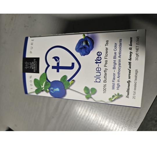 Wild Hibiscus Blue Tee Butterfly Pea Flower Tea 2x 20x30g foil sealed bags
