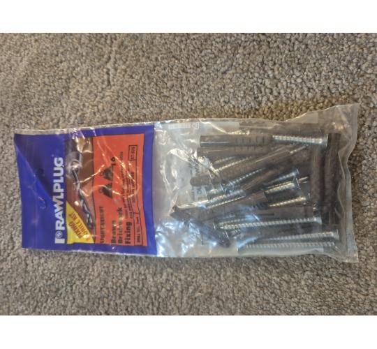 50 x Rawplug Fixing & Drill Kit