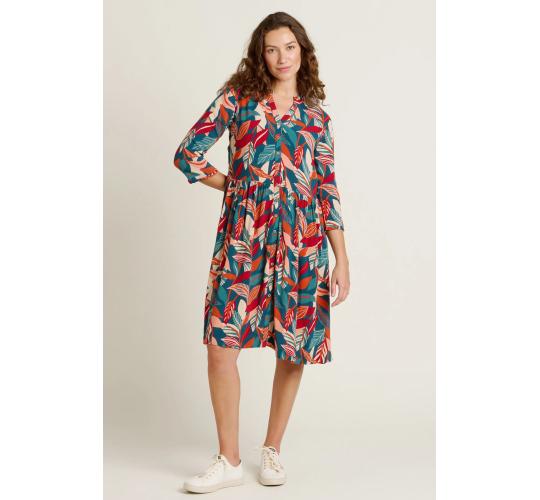 One Off Job Lot of 7 Brakeburn Women's Evergreen Leaves Dress