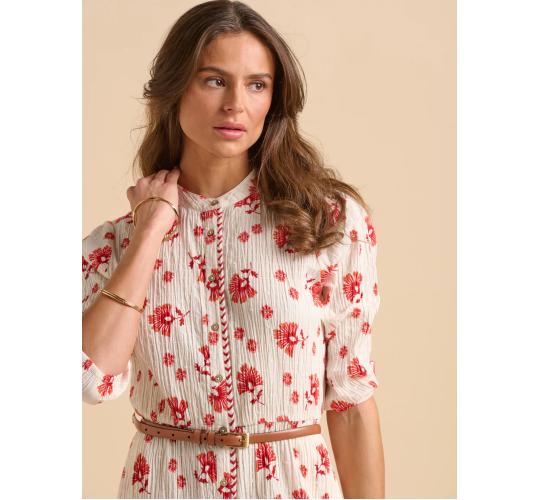 One Off Job Lot of 3 Brakeburn Women's Fan Floral Knee Length Dress