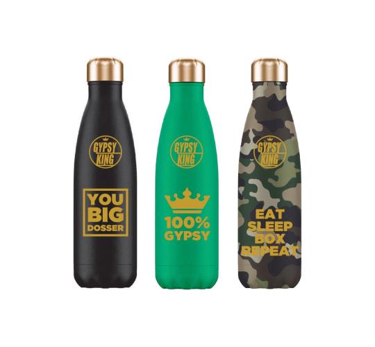Tyson Fury Sports Drink Bottle – 3 Assorted Designs | Case of 24 | Wholesale