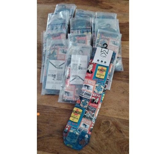 One off job lot x 12 Wigglesteps Organic beer socks 