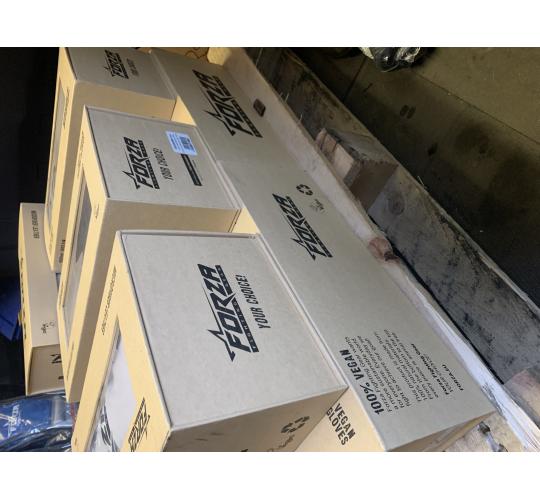 Pallet of brand new forza boxing gloves 