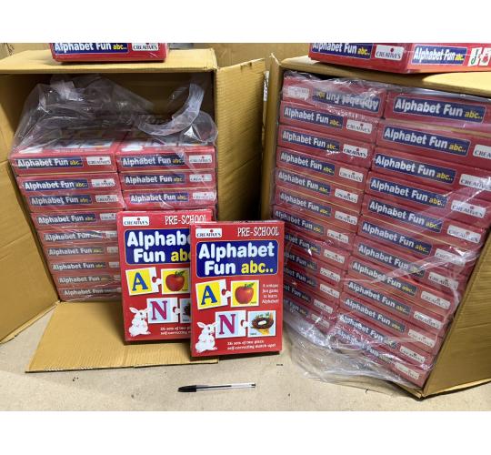 Creative Educational Alphabet Fun - Joblot of 240 pieces