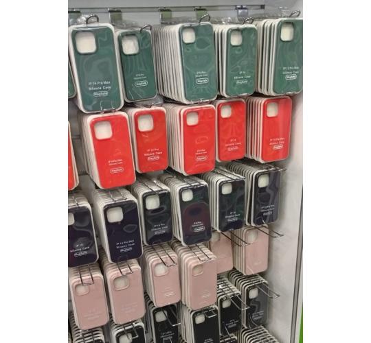 iPhone silicone Magsafe phone case (100 in job lot, various models & colours)