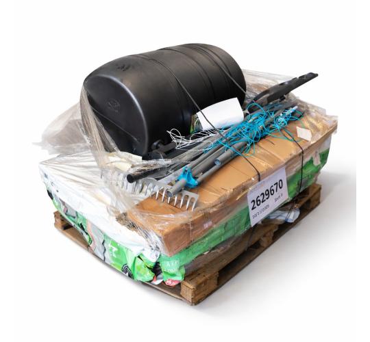 Pallet of 19 Returned B&Q Stock - Garden & Outdoor Storage