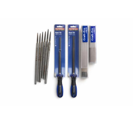 One Off Joblot of 27 Mixed Engineering Files and Workshop Tooling