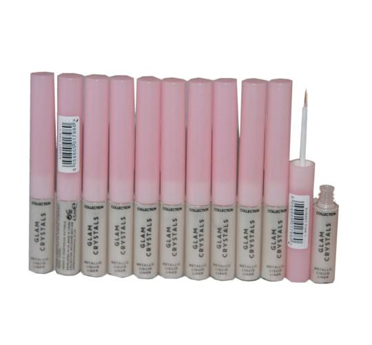 100 x COLLECTION Glam Crystals Metallic Liquid Liner | Pink Sunset |