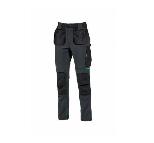 U-Power ATOM FLY PREMIUM WORK TROUSERS. 4-way Stretch, Holter Pockets, Slim Fit