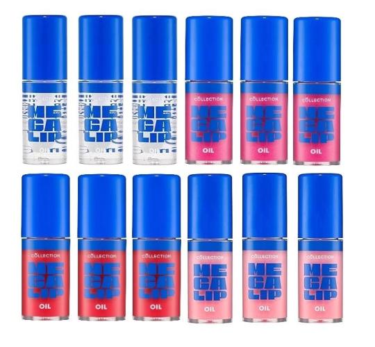 48pcs Collection Mega Lip Oil | 4 shades | Add Shine & Hydration