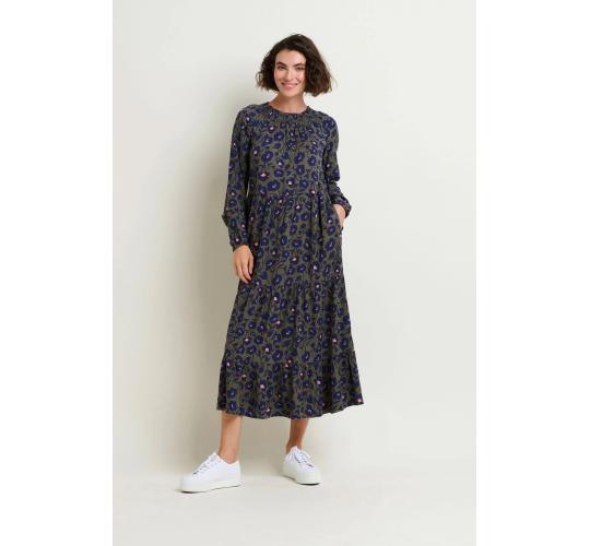 One Off Joblot of 5 Women's Cream Floral Paisley Dress