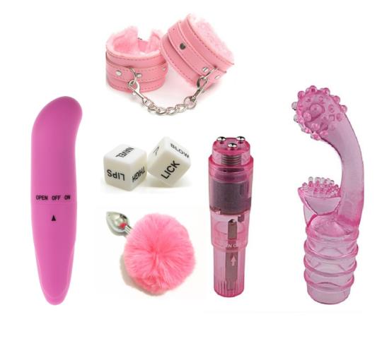 5 Sets - 5pcs Sexy Game Vibrators Bondage Play Set for Couples|GCAPSET023-5pcs-5 Sets|UK SELLER