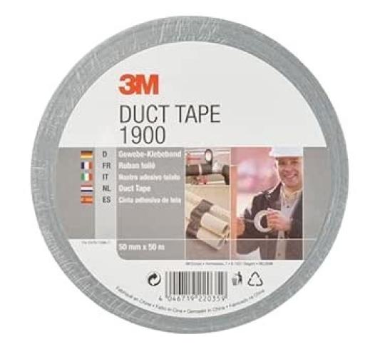 One Off Joblot of 19 3M Duct Tape 1900 50mm x 50m