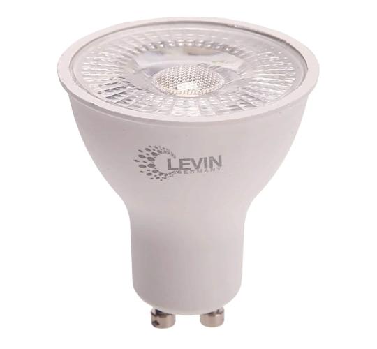 100 GU10 LED Bulbs (10 x 10-Pack), Levin 6W, Warm White 3000K, Non-Dimmable, Flicker-Free, 60° Beam Angle, Energy Efficient Spotlight Bulbs