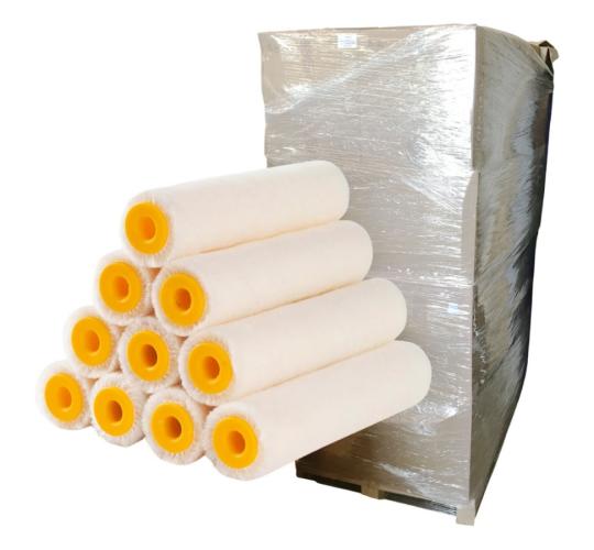 Pallet of 4,800 Velour Push-On 6" Roller Refills