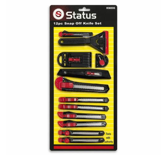 One Off Job Lot of 22 Status 12pc Snap Off Knife Set