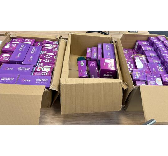 122-Piece LED Lighting Joblot — Mixed Customer Returns — Amazon UK Stock