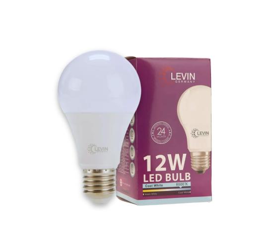 99 LED Bulbs (33 x 3-Pack) – Levin 12W LED Bulbs, Cool White 6500K, E27 Base, 95lm/W, Energy Class A, 60W Replacement