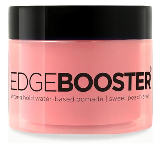 Style Factor Edge Booster Strong Hold Water-Based Pomade 3.38oz - Sweet Peach Scent