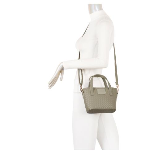 40pcs mix colour -Small Woven Effect Basket Bag Essential Bag