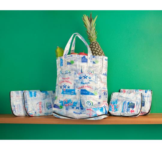 Recycled Foldable Shopping Bag