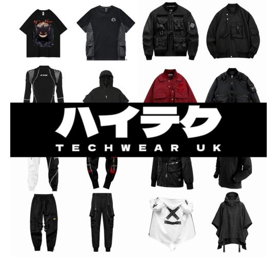 One Off Job Lot of 30 Men's Techwear Mixed Clothing & Accessories