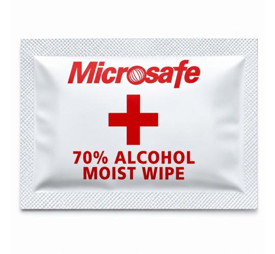 One Off Job Lot of Approx.1,000 Microsafe 70% Alcohol Cleaning Wipes