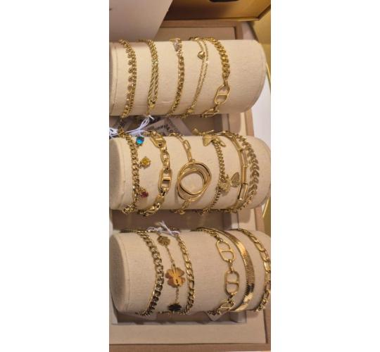 18ct gold plated stainless steel Jewellery