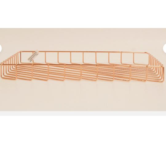 Rose Gold A4 Wire Letter Trays 
