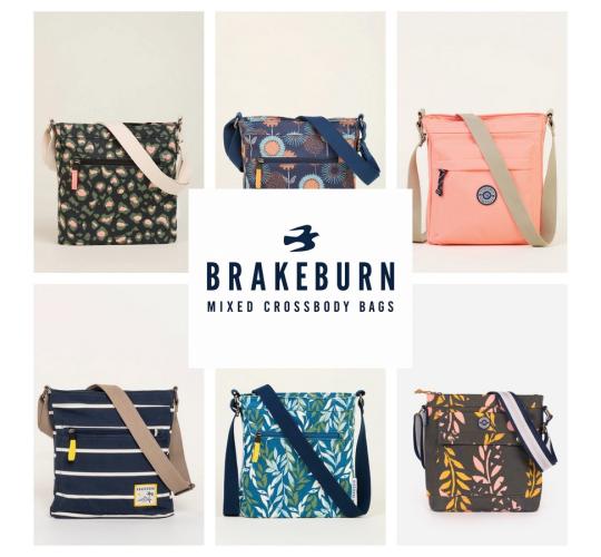 Wholesale Job Lot of 10 Women's Brakeburn Mixed Crossbody Bags