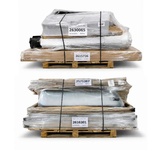 Pallets of 44 Returned B&Q Stock - Shelving Units, Doors, Panels, Etc.