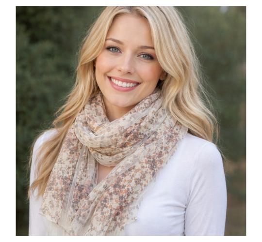 100 PCS Mix Colours Ladies Girls Double Layer Lace pearl scarf