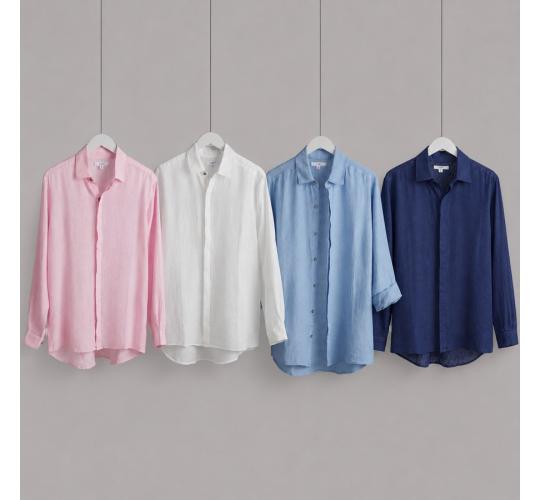 Wholesale Jot Lot of 8 Men's Mixed Club 826 Linen Shirts