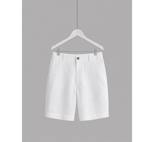Wholesale Jot Lot of 10 Men's Club 826 White Linen Shorts - S-XXL