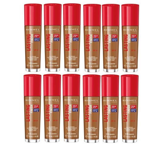 24 Bottles Rimmel Lasting Finish 25 Hour Foundation | 510 Cinnamon |
