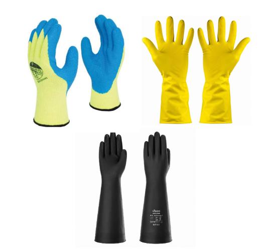 One Off Job Lot of 25 Mixed Industrial Gloves