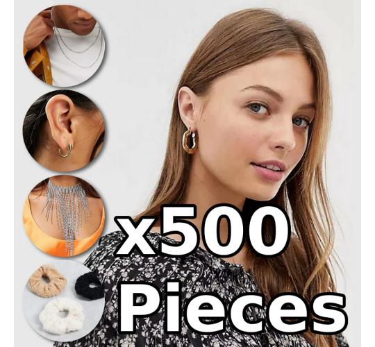 Wholesale Job lot of 500 Women's & Men's DesignB/Design 6 Mixed Jewellery