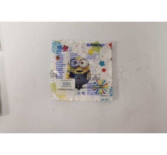 A parcel of 183 packs of Table Napkins in 3 designs in 16'S or 20's per pack 