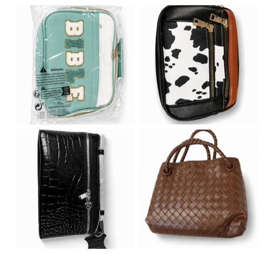 One Off Job Lot of 6 Mixed Fashion and Handbags