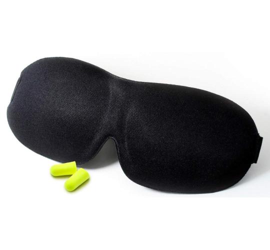 3D Sleep Masks with Earplugs – 300 Units Available